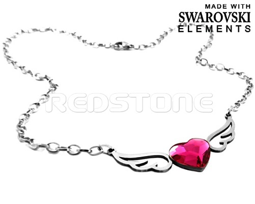 Náhrdelník Swarovski Elements RED8094